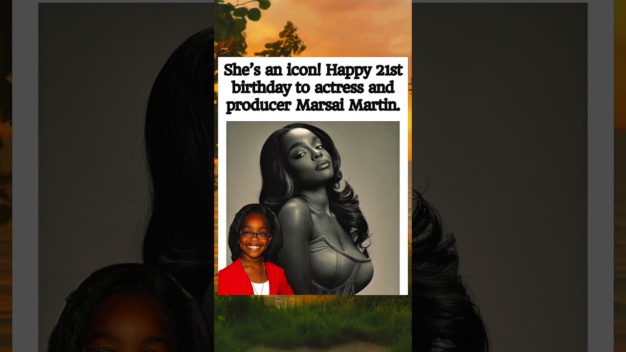 🎉🥳Marsai Martin Turns 21: Celebrating the Actress 