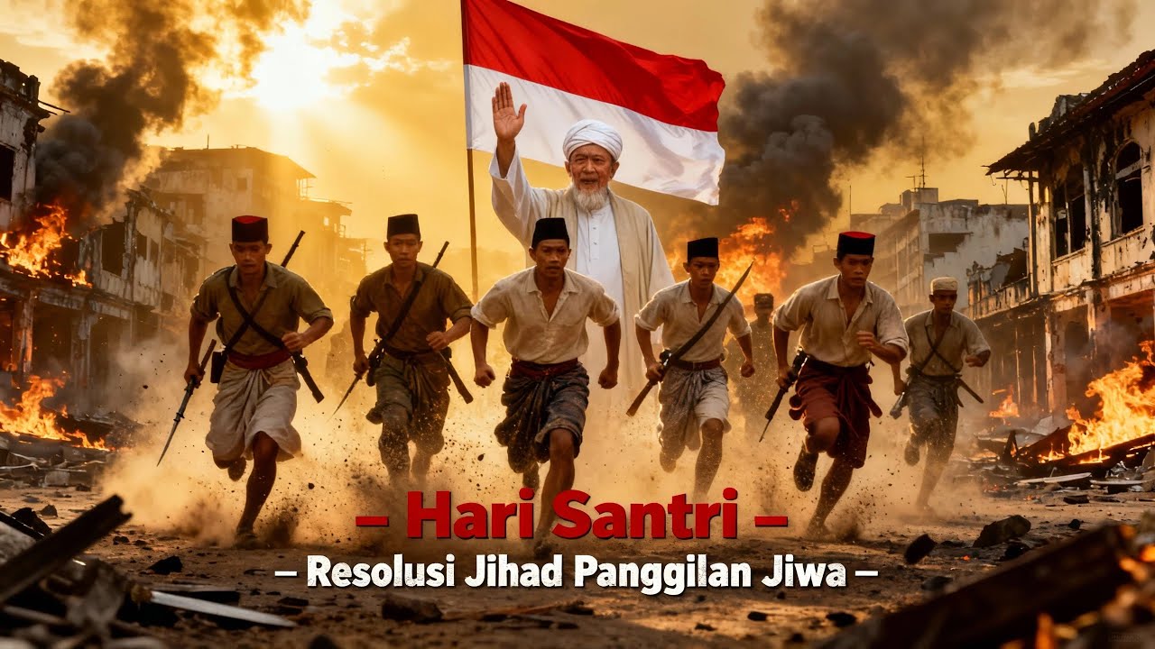 MARS HARI SANTRI - ROCK VERSION | Semangat Santri untuk Negeri!