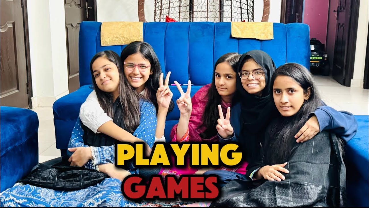 Playing Games With Sisters 😍ll Has Has Ka Bura Hal Ho gay