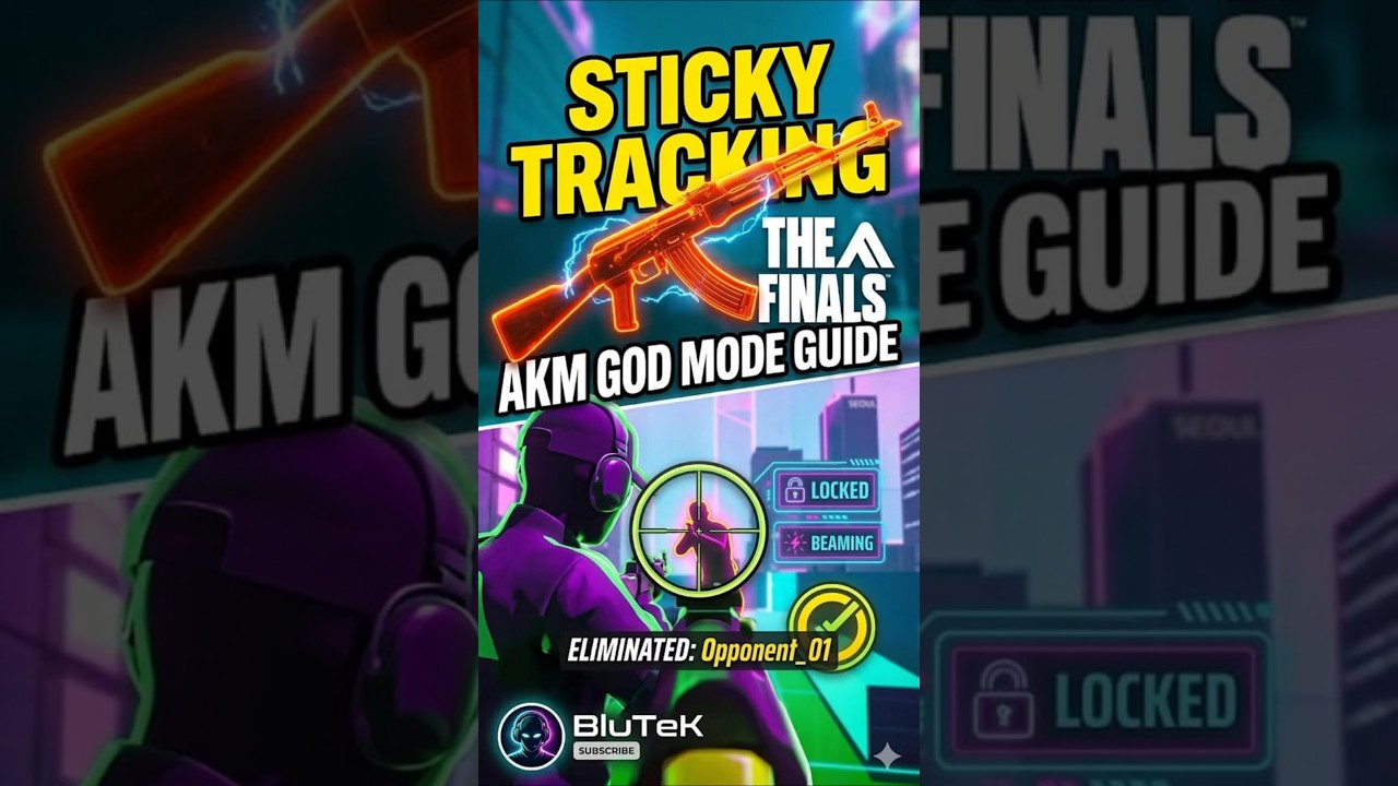 Cleanest AKM tracking you'll see today #thefinals #fps