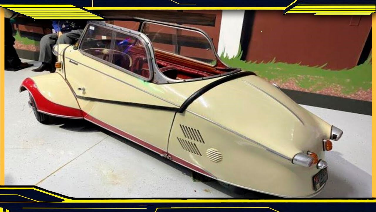 Rare 1956 Messerschmitt KR200: Time Capsule Unearthed