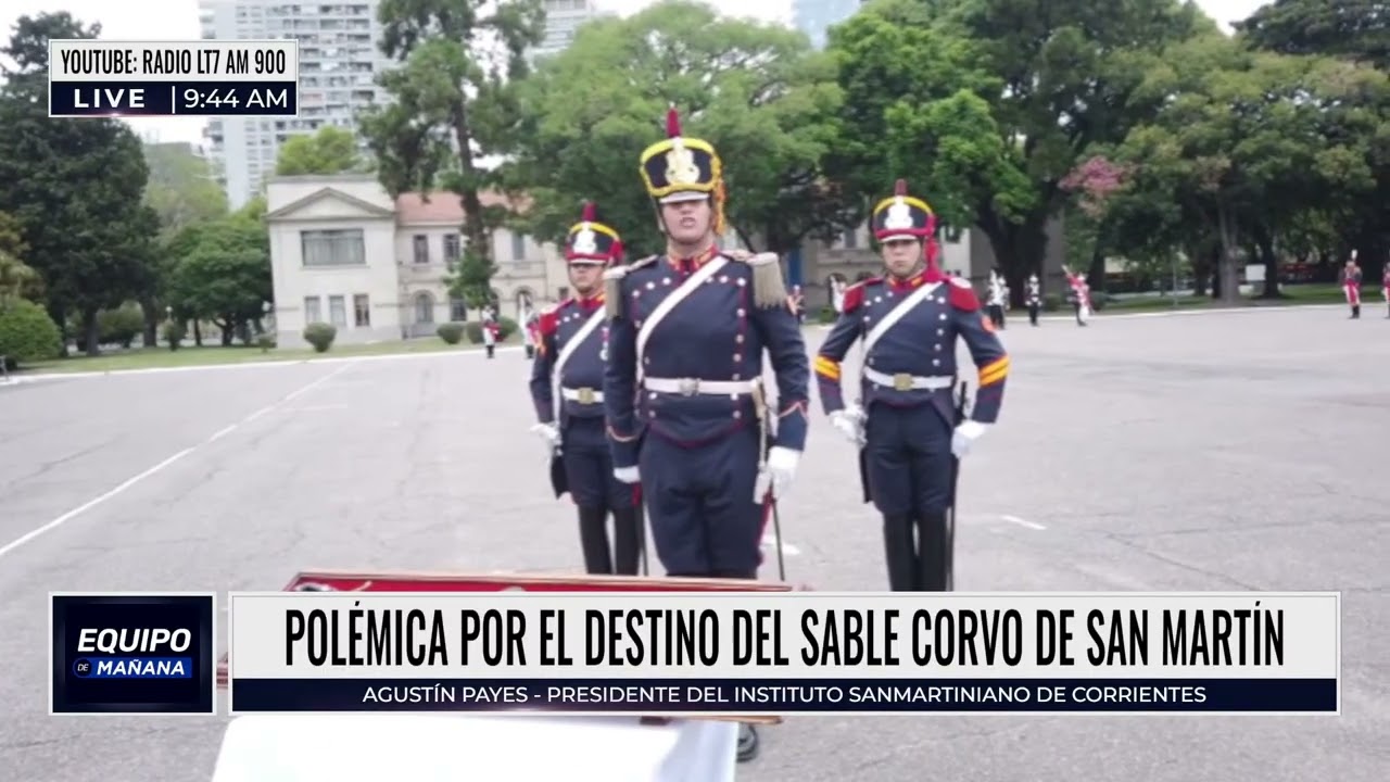 Polémica por el traslado del Sable Corvo de San Martín: charlamos con Agustín Payes
