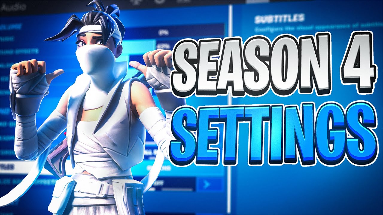 Vicotryona's Fortnite Settings... ⚙️ (Best Season 4 Settings)