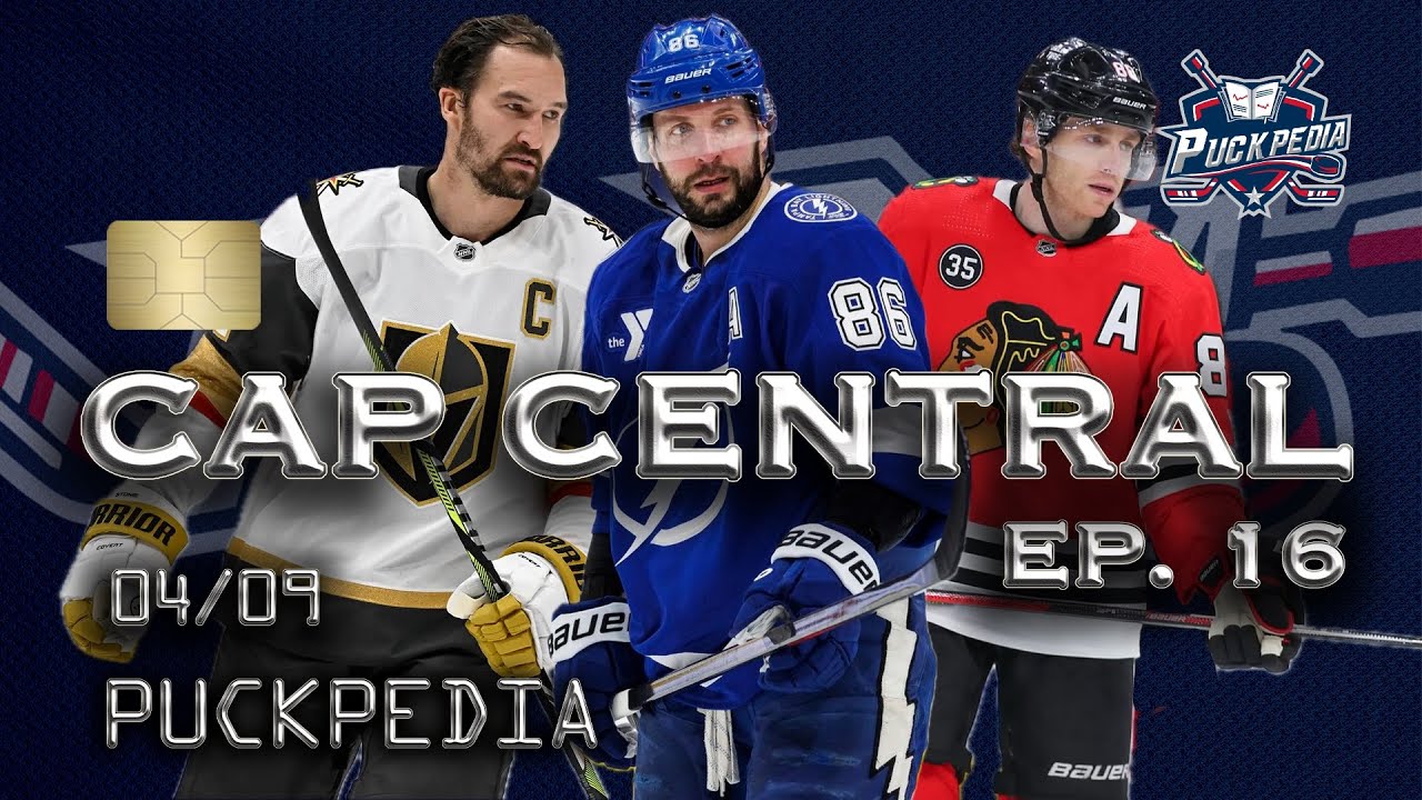 NHL Playoff Salary Cap + ELC&rsquo;s & Bonus Overages | PuckPedia Cap Central: April 9, 2026