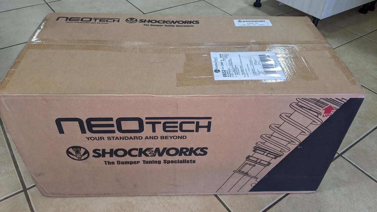Shockworks Coilovers for Ford Falcon Unboxing