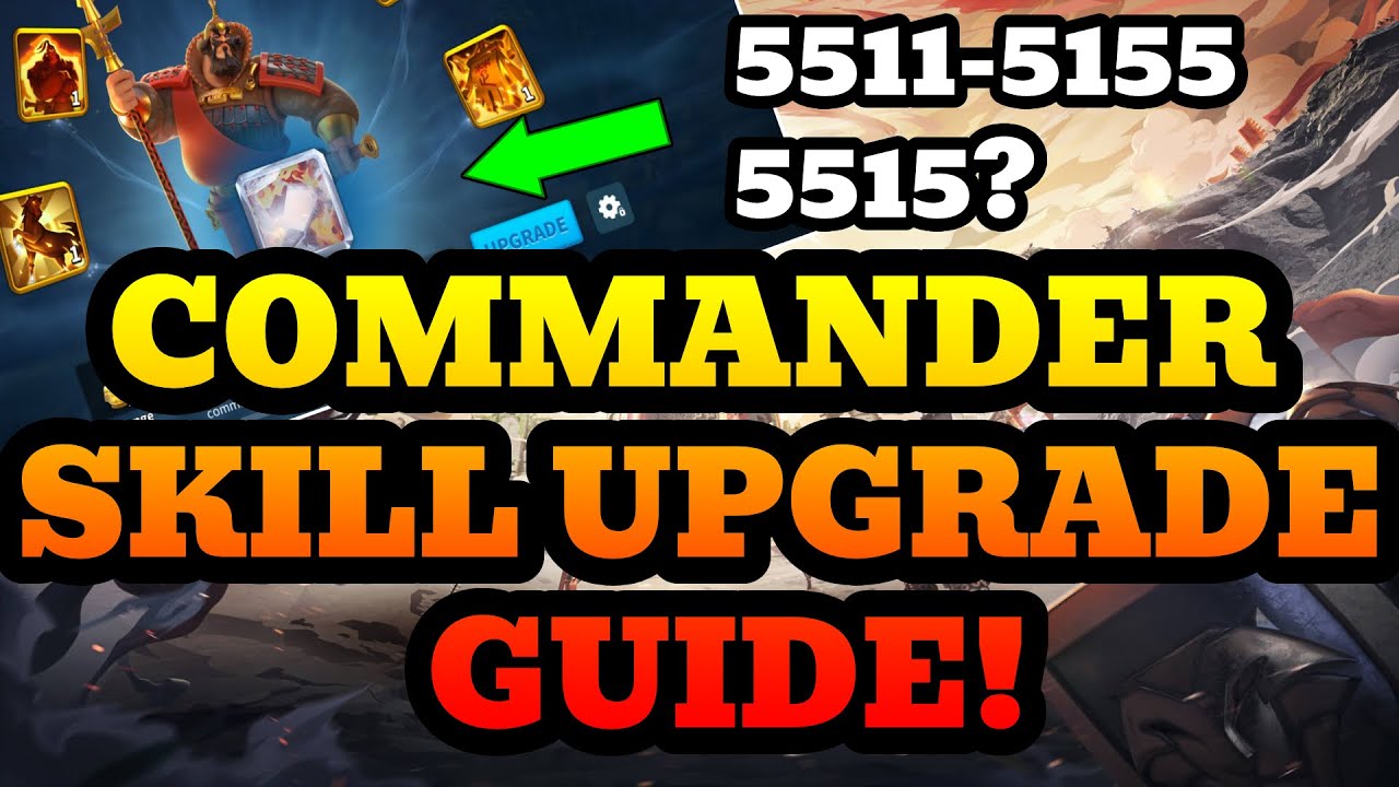 ROK BEGINNER'S UPGRADE GUIDE! Rise Of Kingdoms Beginner's Guide - RoK How To Skill Upgrade Guide!