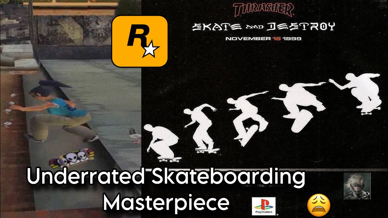 The Most Realistic Skateboarding Game Is On The PS1...