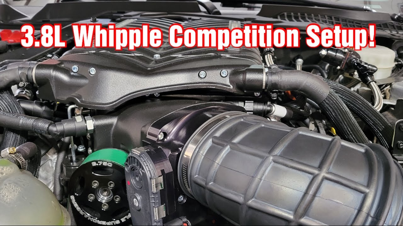 Мы установили нагнетатель Whipple объемом 3,8 л на наш Mustang GT 2019 года!