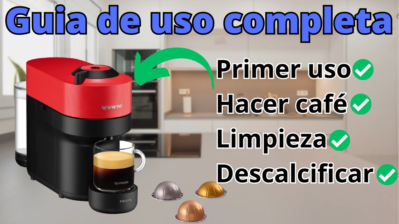 ✅☕ Nespresso VERTUO POP TUTORIAL Español ☕✅
