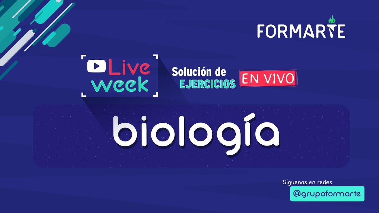 🔴 Solución de ejercicios tipo ICFES: BIOLOGÍA | #LiveWeek