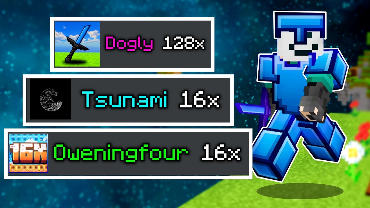 🔥LAS 3 MEJORES TEXTURAS para PVP Minecraft PE 1.21.X!! (+FPS!) | Texturas Gama Baja! | MCPE 💚