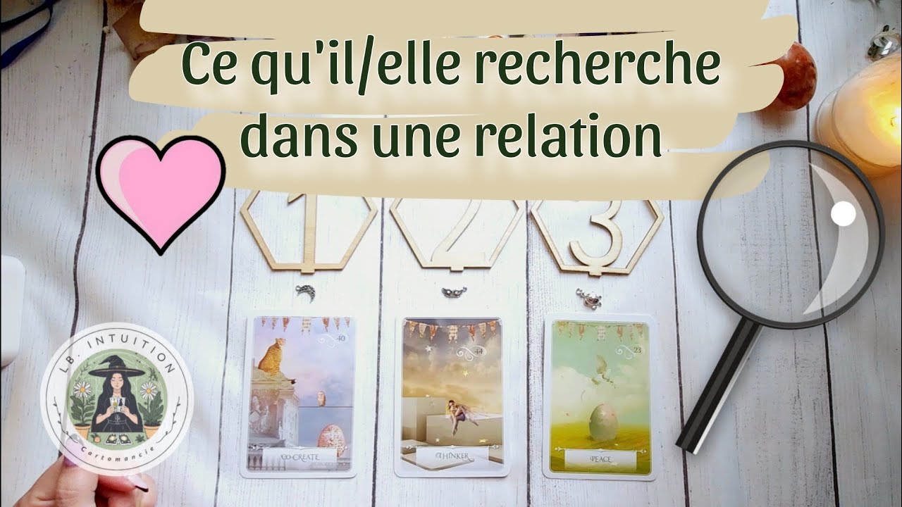 Ce qu'il / elle recherche dans une relation? 👀🧐