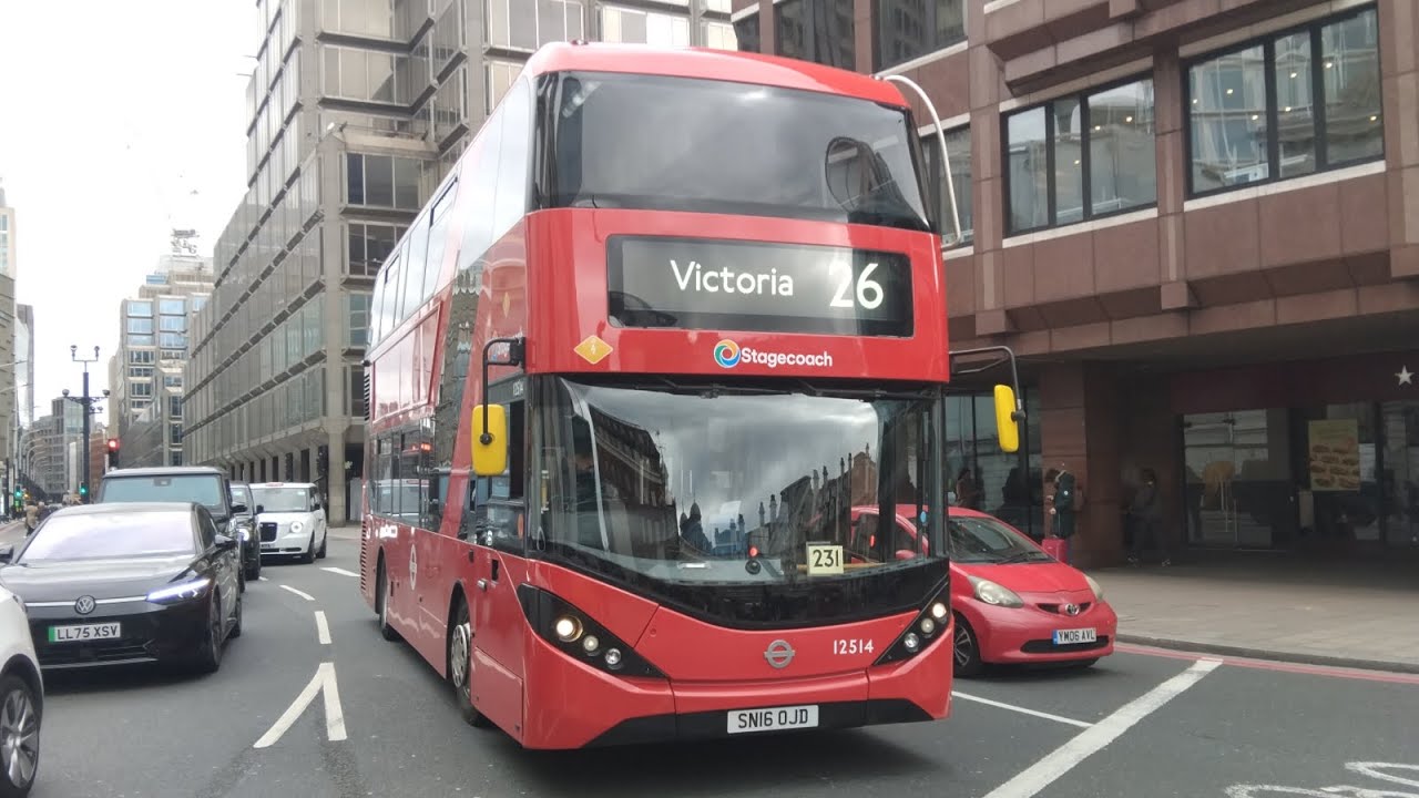 SLN - ADL Enviro 400H City - 12514e - SN16OJD - on Route 26 - at Victoria Station - 15/03/2026