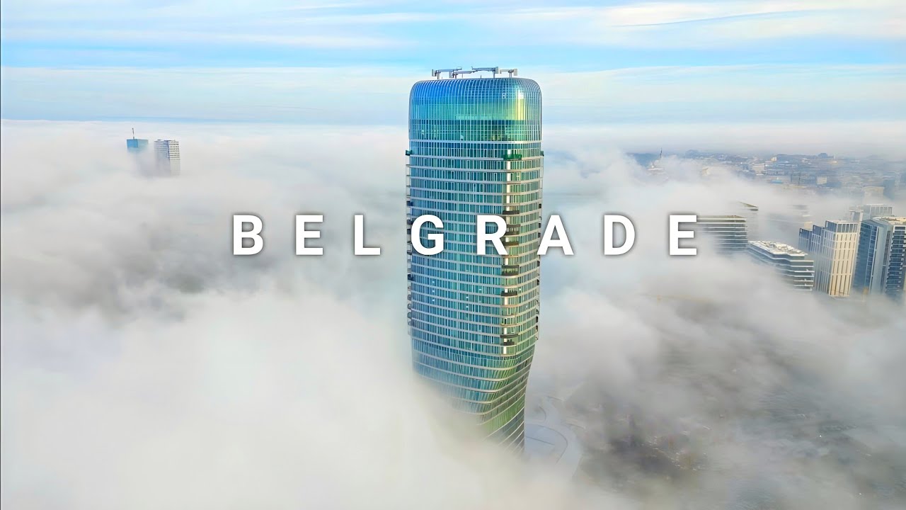 Belgrade Capital Of Serbia 🇷🇸 In 4K |