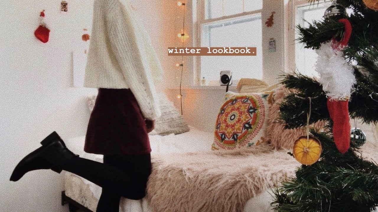 winter/christmas themed lookbook 🎄⛄️