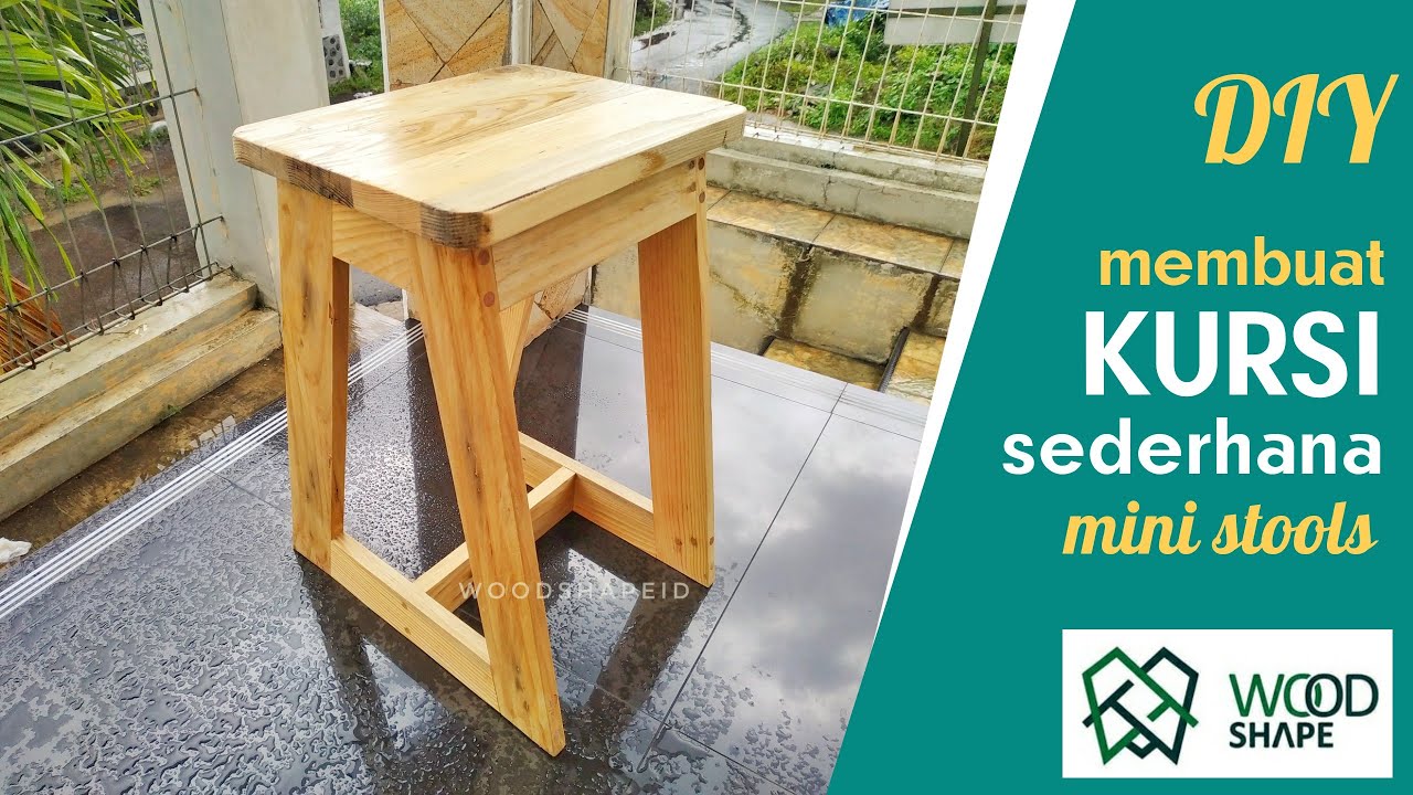 Membuat Kursi Minimalis Sederhana Dari Kayu Bekas Palet