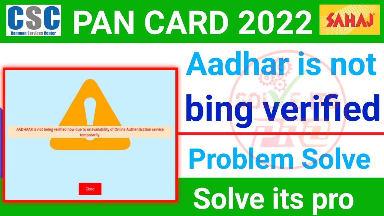pan card aadhar is not being verified 2022 !! uti pan card payment error !! pan card payment error