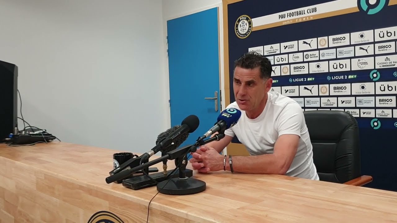 Pau FC : le coach Didier Tholot s'interroge sur son avenir
