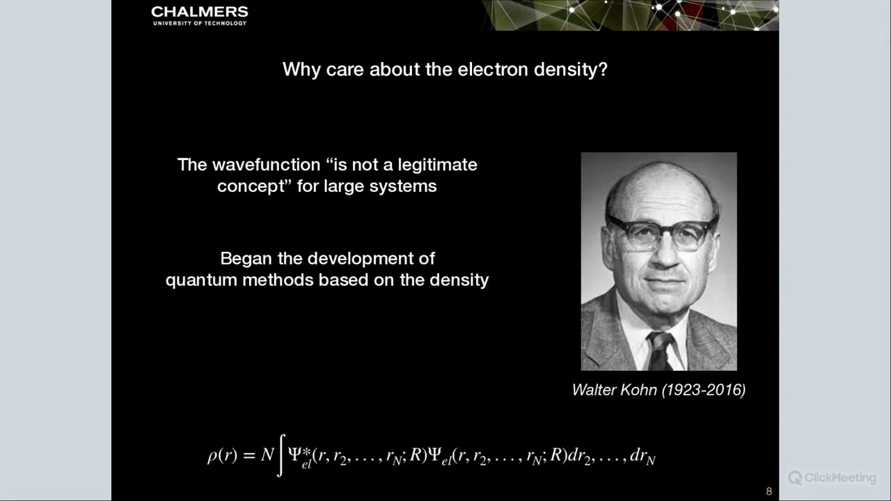 Lecture 38 : Martin Rahm: 