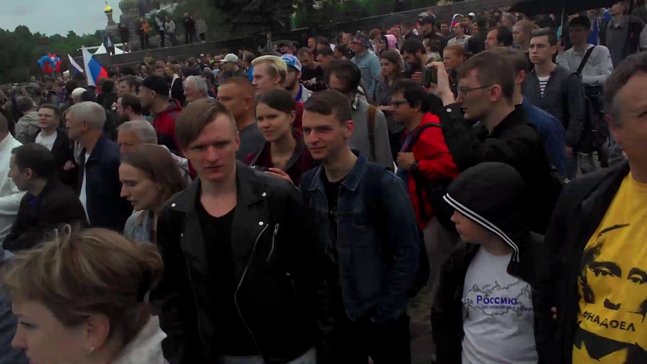 Anti-corruption protests, Saint-Petersburg, 12th of June