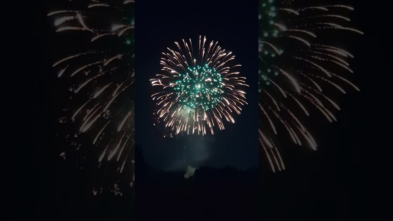 Fireworks, Springfield Ohio, July 3rd 2025