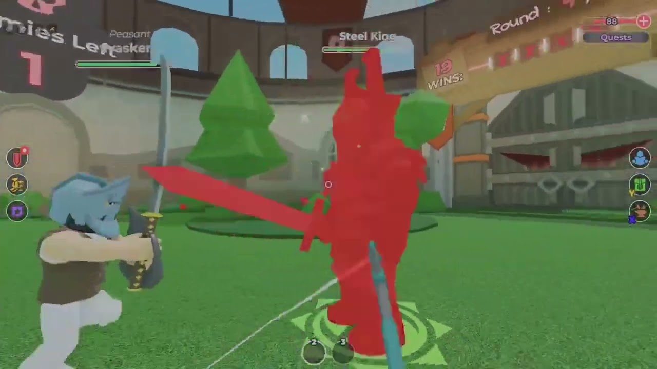The survival game arena