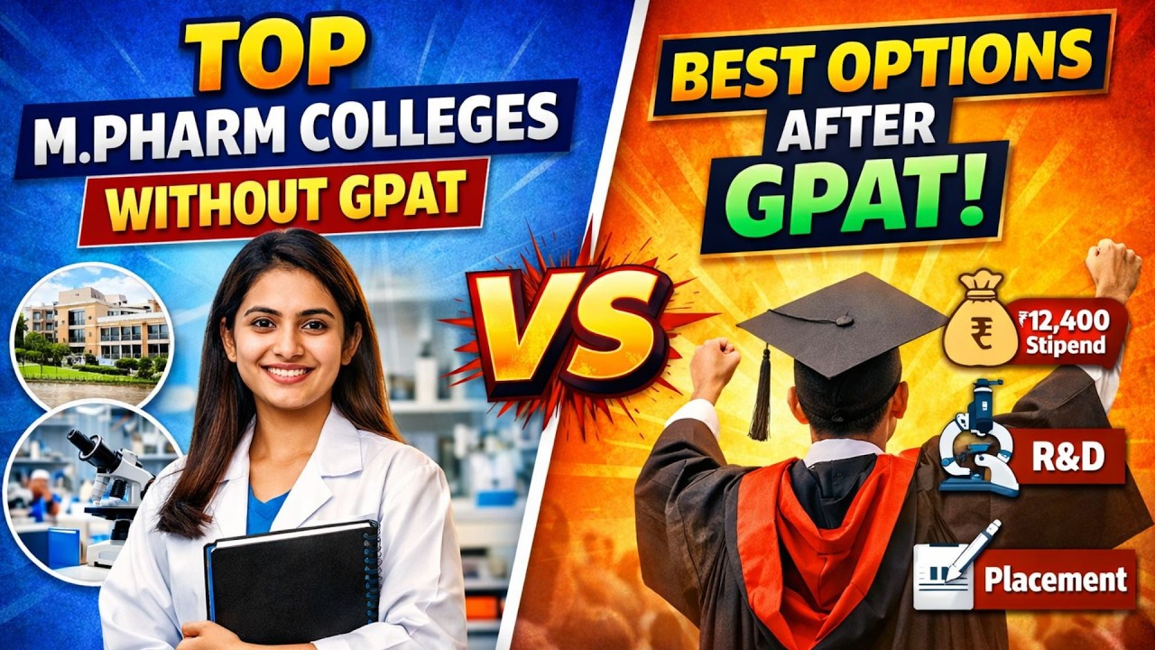 M.Pharm Without GPAT 😱| Top Colleges, Fees & Direct Admission (Complete Guide) PLACEMENT ALL DETAILS