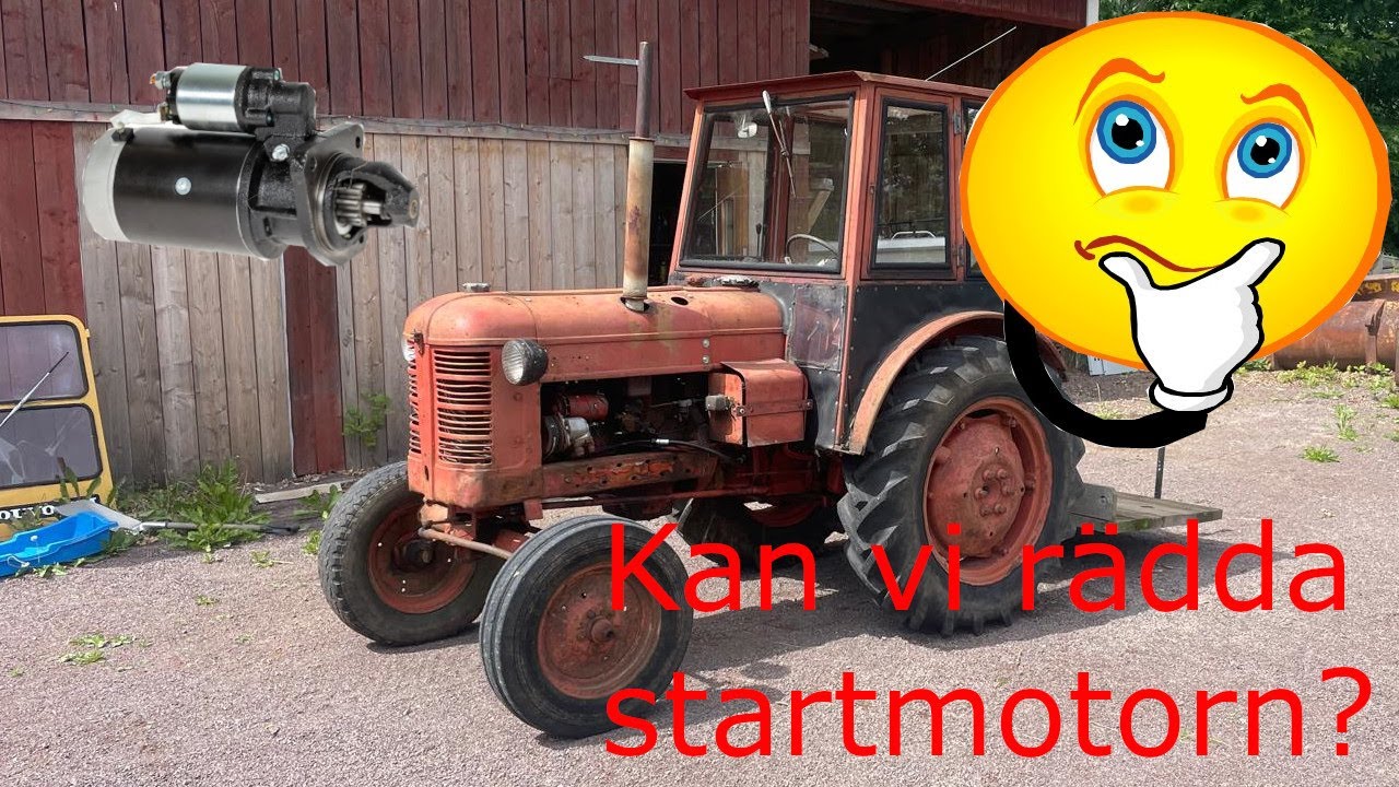 Skruvar isär startmotorn - Kan vi rädda den? - Volvo T24