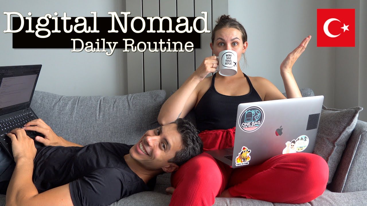 Our Daily Routine as Digital Nomads || Izmir, Turkey