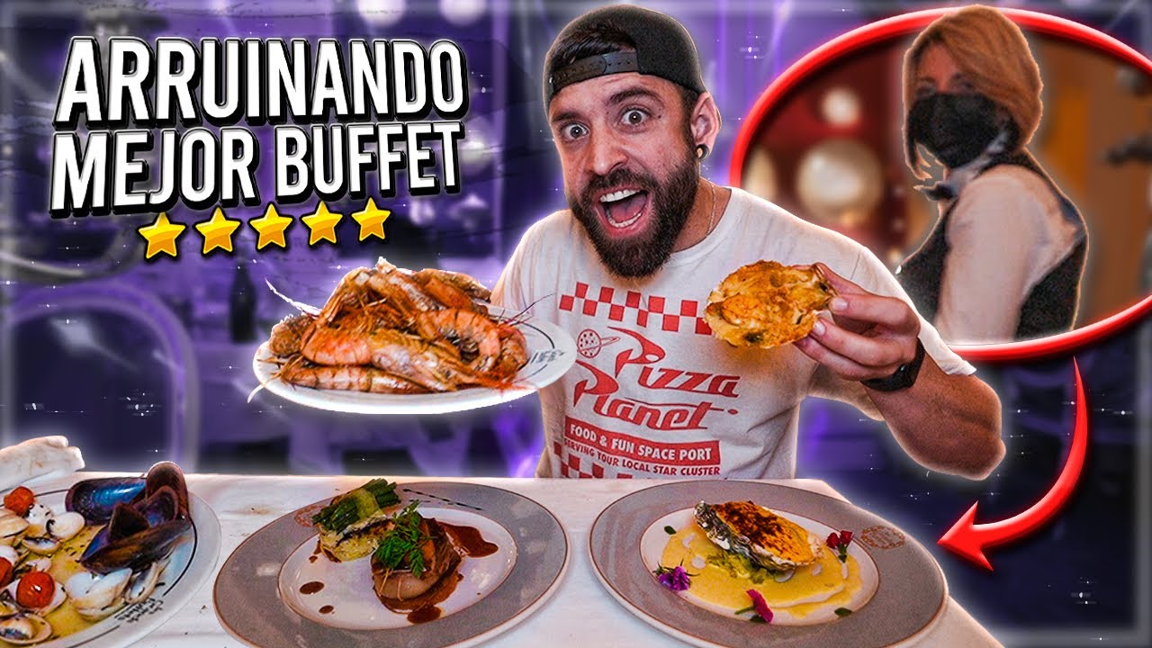 ARRUINANDO el MEJOR BUFFET de EUROPA *me como +20 platos* &iquest;VALE LA PENA?