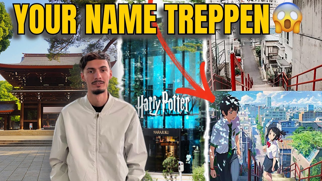 Wir besuchen Meji Shrine, YOUR NAME Treppen & Harajuku 😳| Japan VLOG