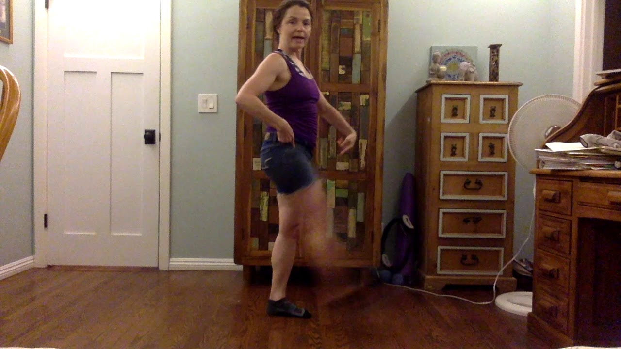 fun & easy hip hop move #1: swing kick and hip bump