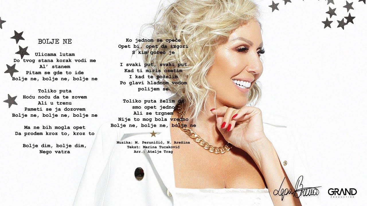 Lepa Brena - Bolje ne - (Official Audio 2018)