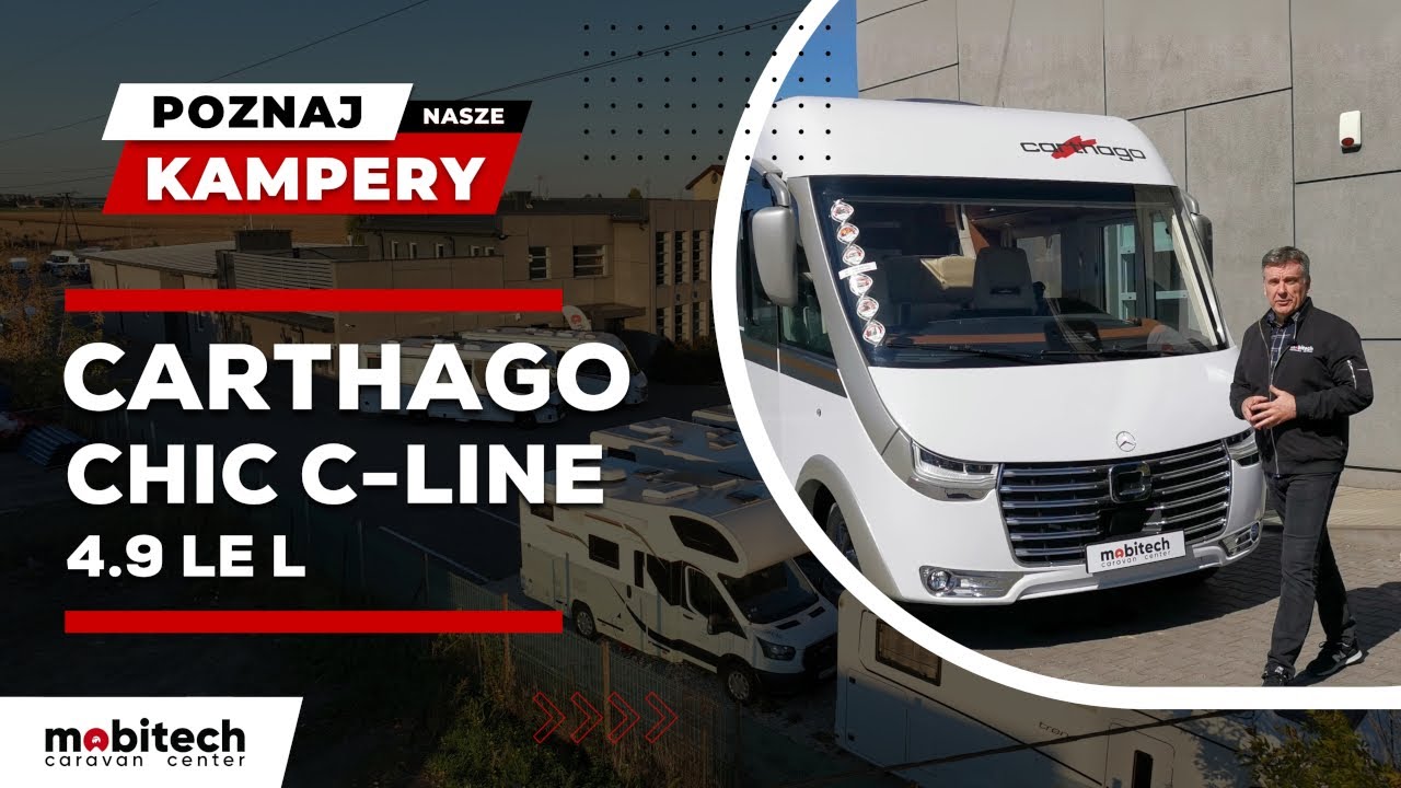 Carthago Chic c-line 4.9 LE L | Mobitech Caravan Center