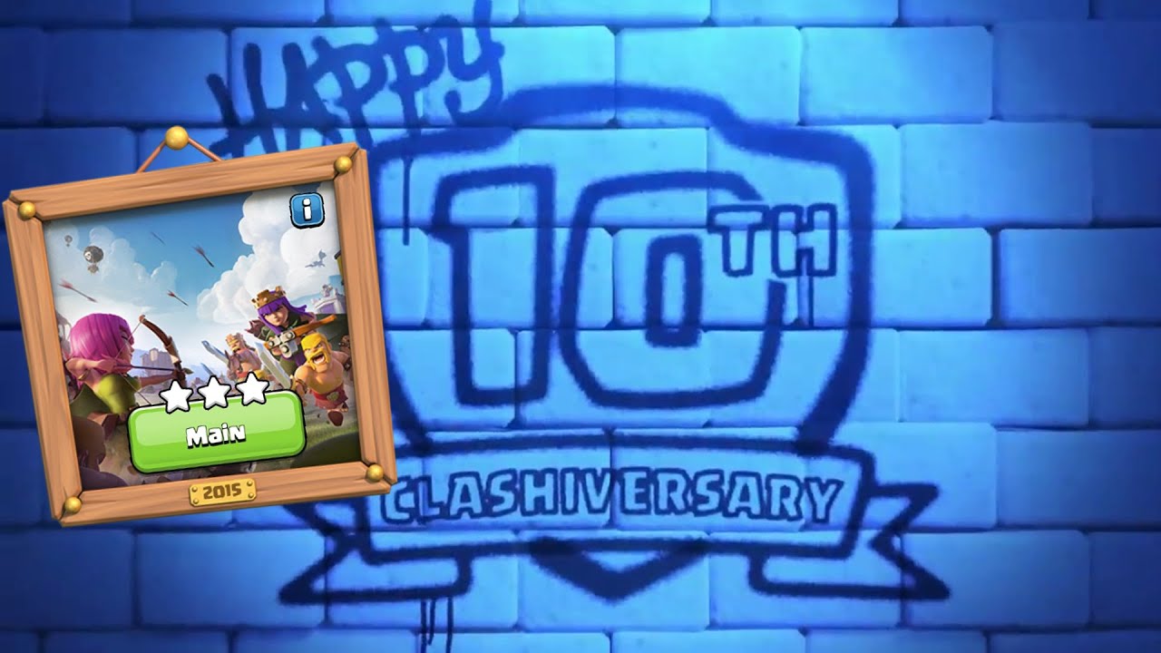 COC Anniversary Challenge 2015 | Clash Of Clans