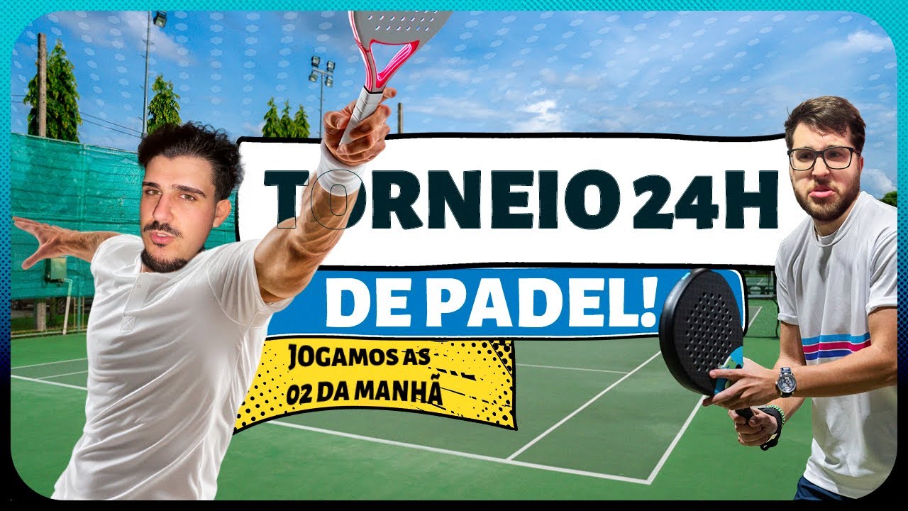 TORNEIO 24H DE PADEL! (Jogamos as 2 da manhã) ‹ Takeshi ›