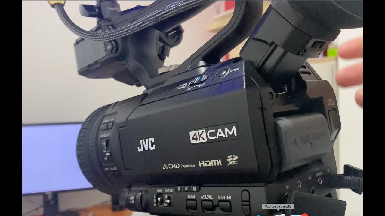 Instrucciones Cámara JVC GY HM170U:GY HM170E