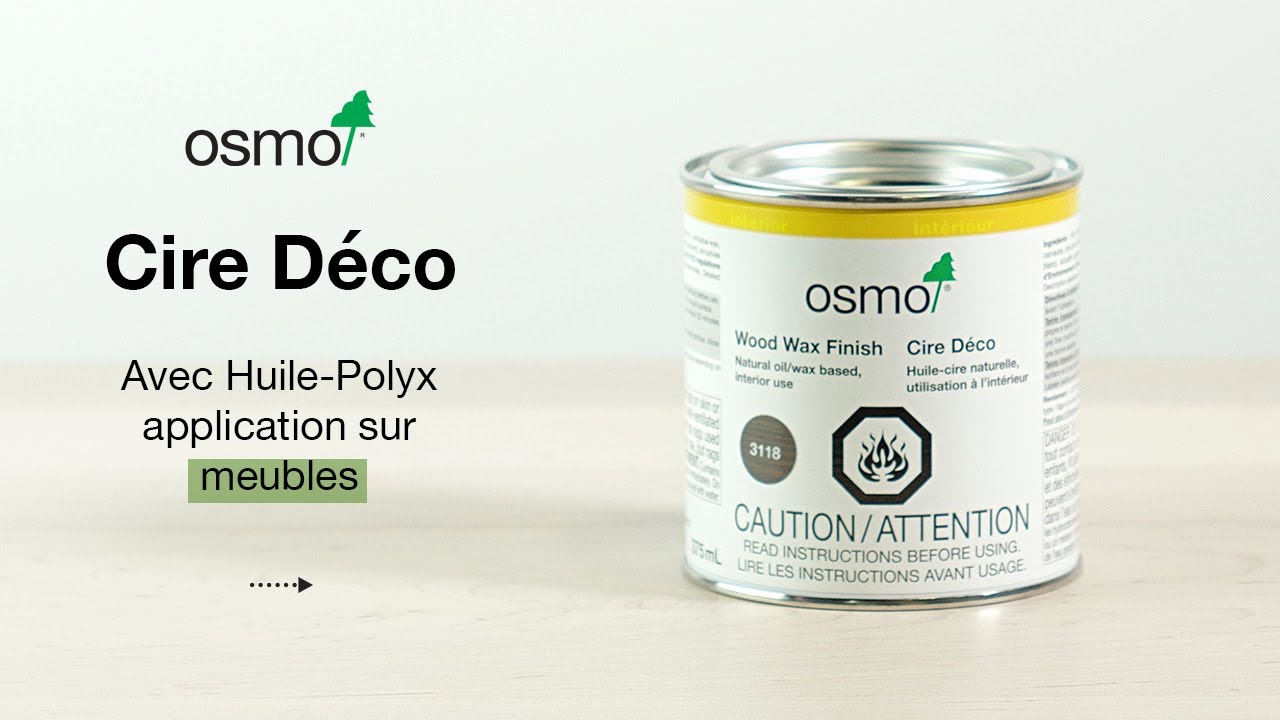 Cire Déco et Huile-Polyx® Osmo | Meuble
