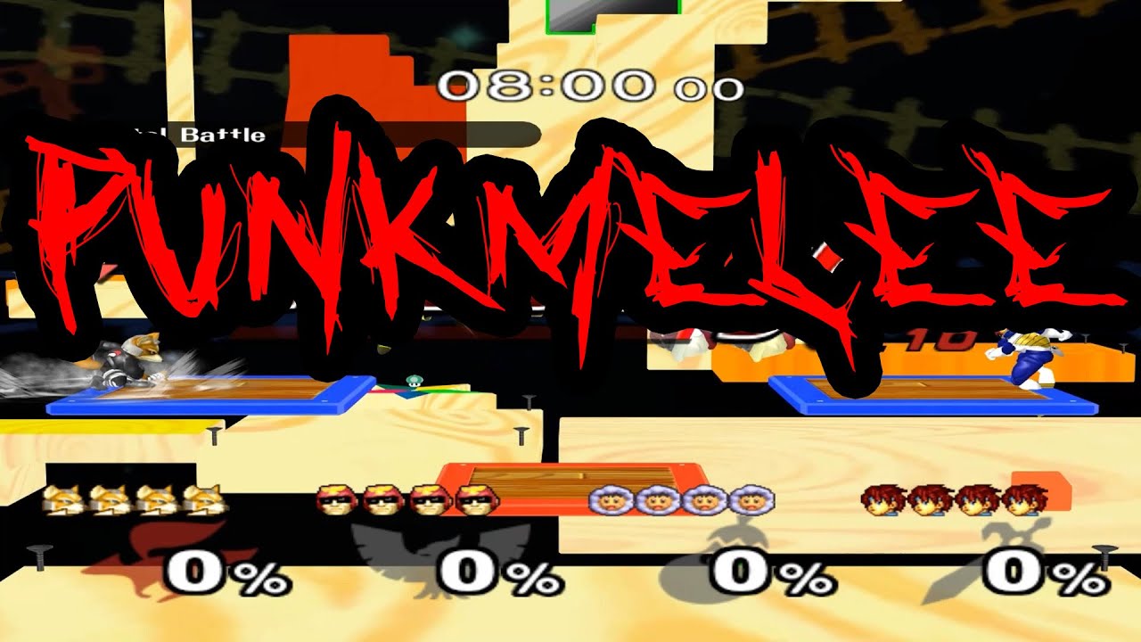 【スマブラDX】PUNKMelee フォックス vs CPU's【TAP】/【SSBM】PUNKMelee Fox vs CPU's【TAP】
