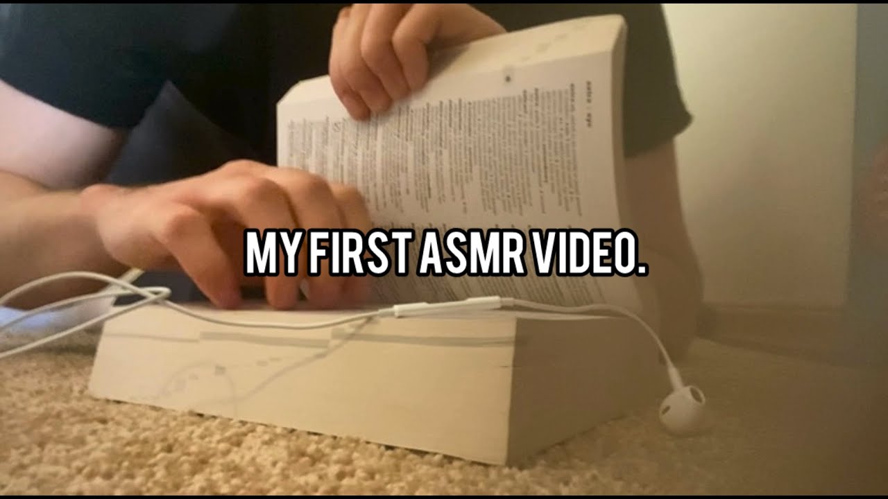 My first ASMR video.