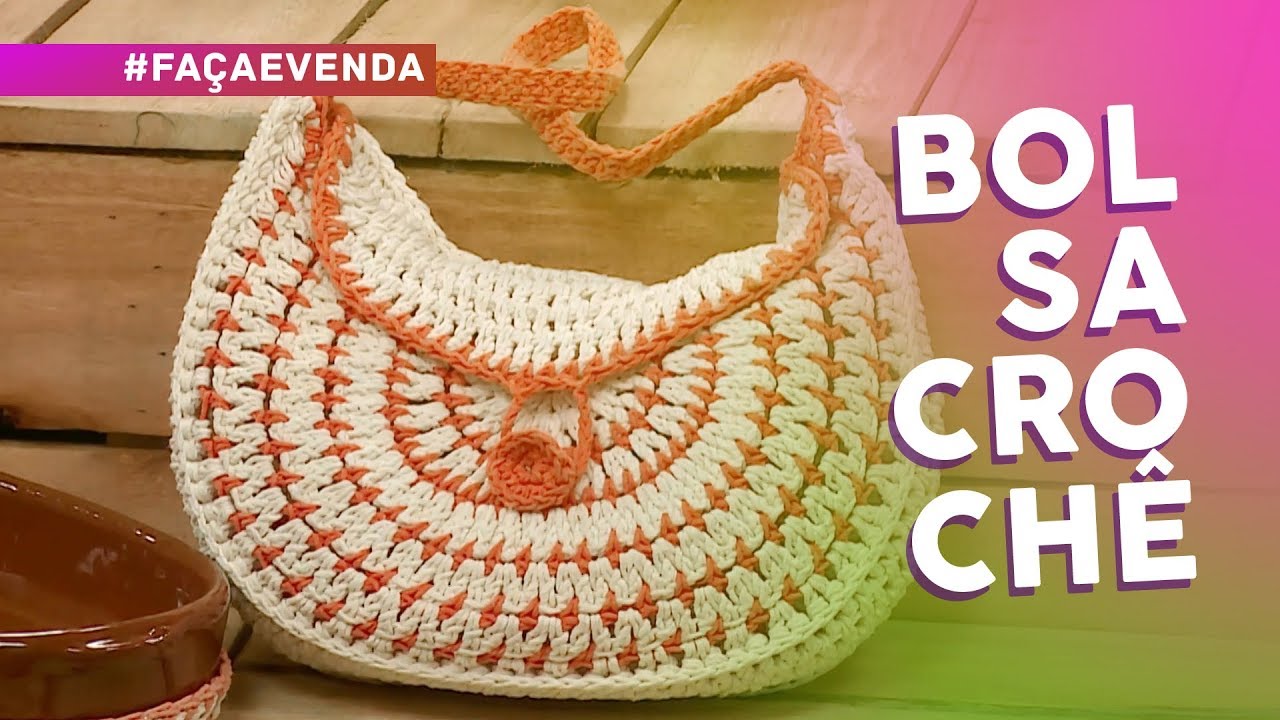 Bolsa de croch&ecirc; por Carmem Freire
