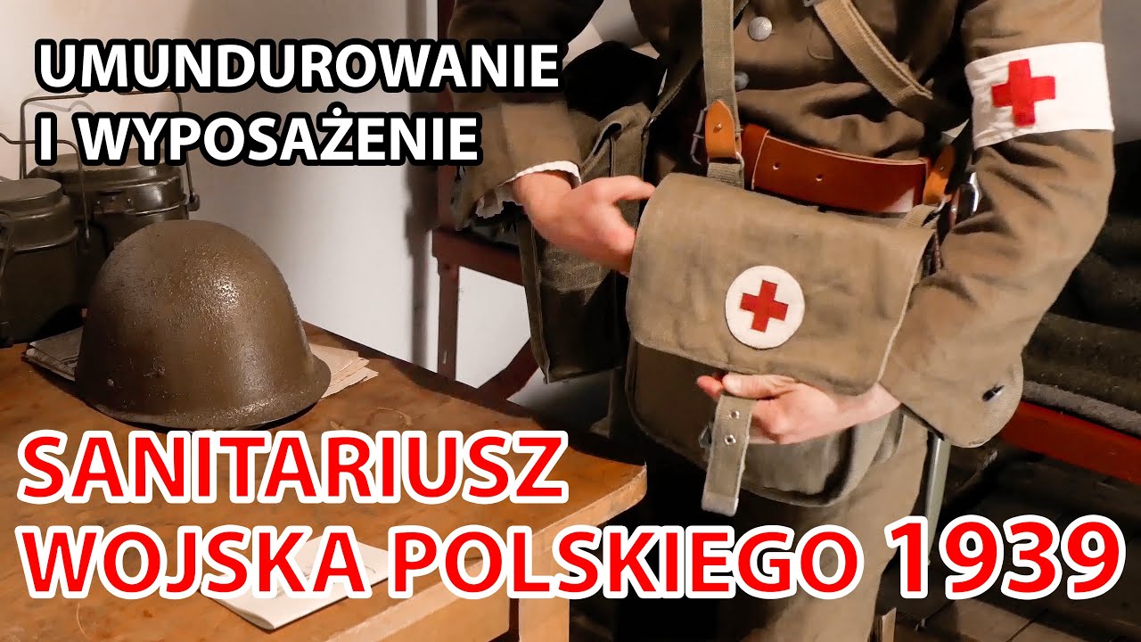 Sanitariusz WP 1939- umundurowanie i wyposażenie