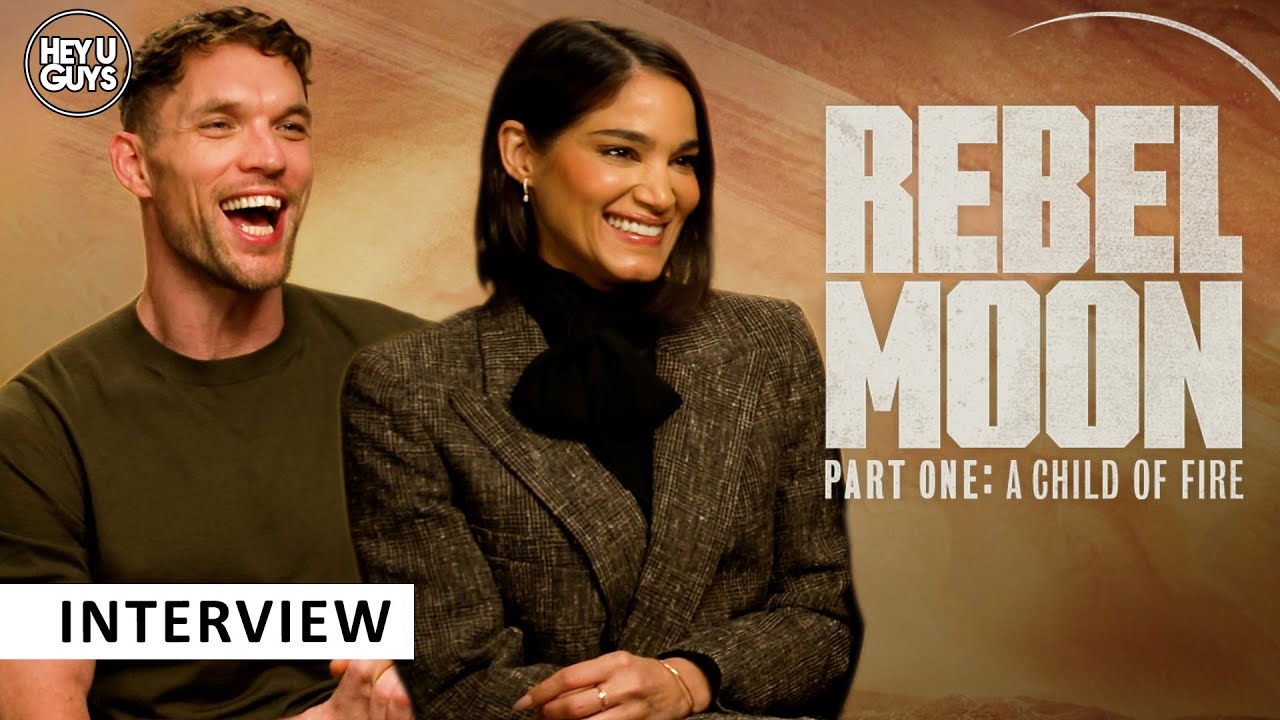 Rebel Moon Part 1 - Sofia Boutella & Ed Skrein on fights, stunt teams & teasing a fight in Part Two