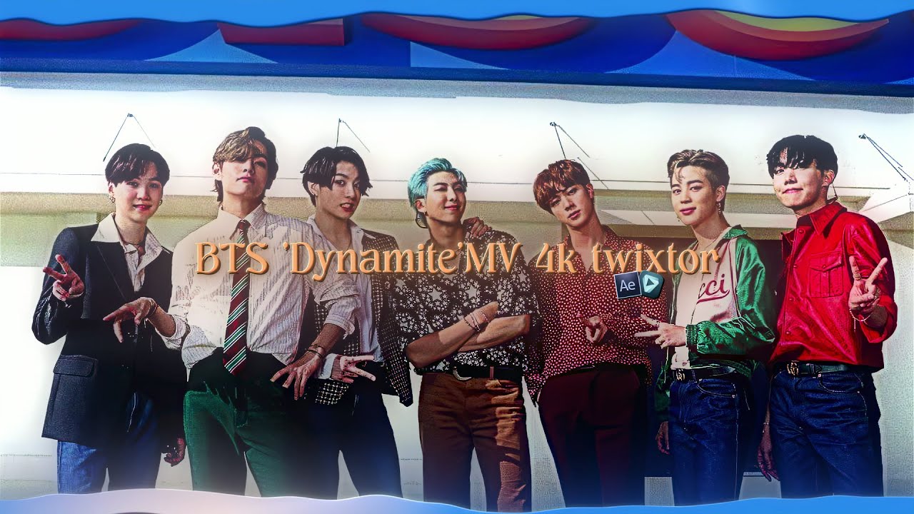 BTS 'Dynamite' MV 4k twixtor clips