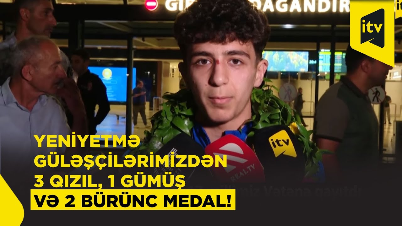 Sərbəst güləş üzrə U-17 millimiz Avropa çempionatında birinci oldu
