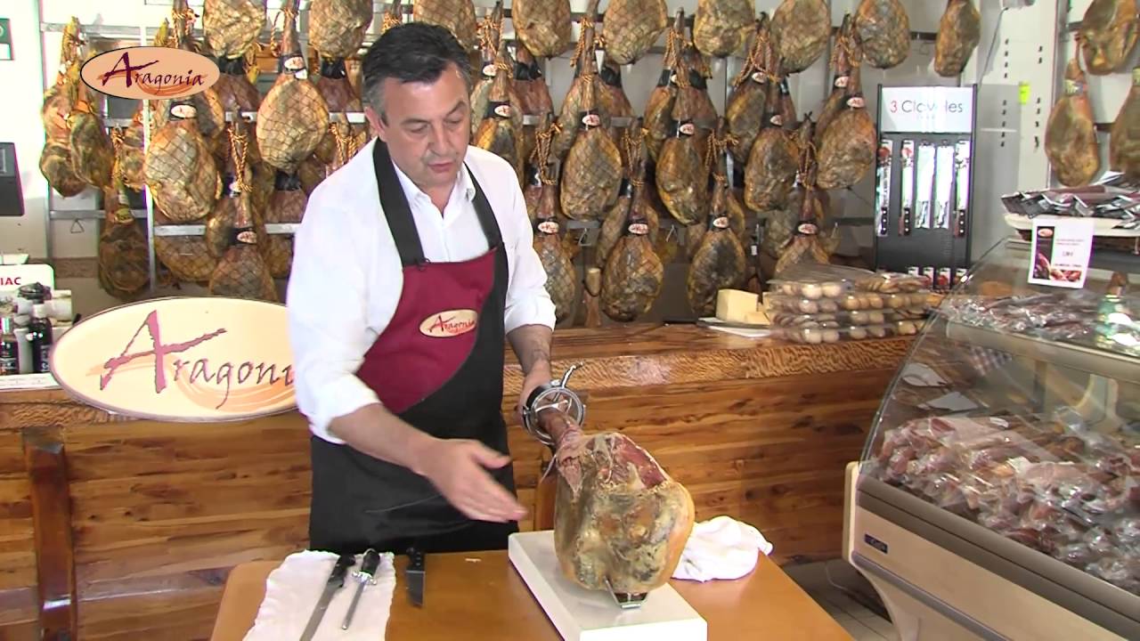 2   Primer Corte y apertura del jamón