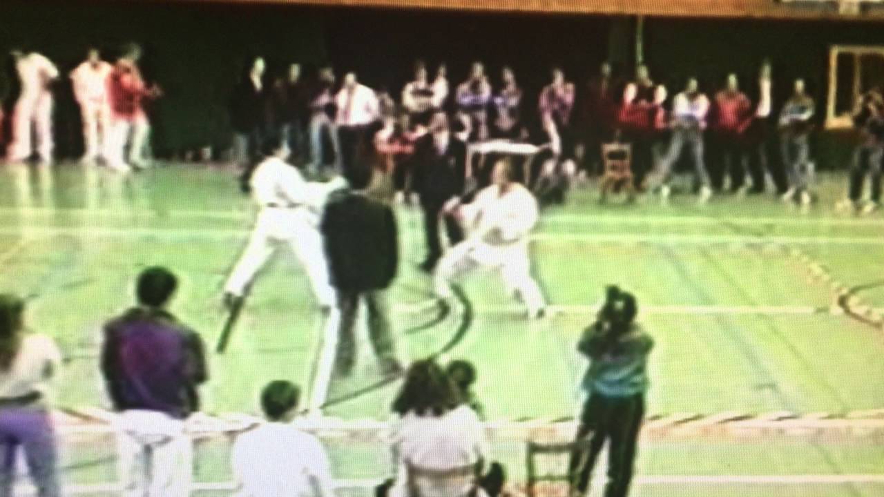 Ünal Ay  v.s.  Hans Körner - Pforzheim -  KARATE   DKV OBERLIGA  1990
