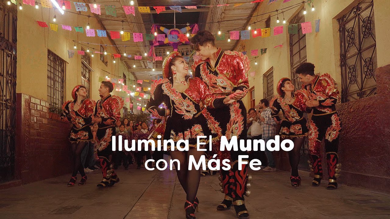 Ilumina el Mundo con Más Fe - Saya de Navidad