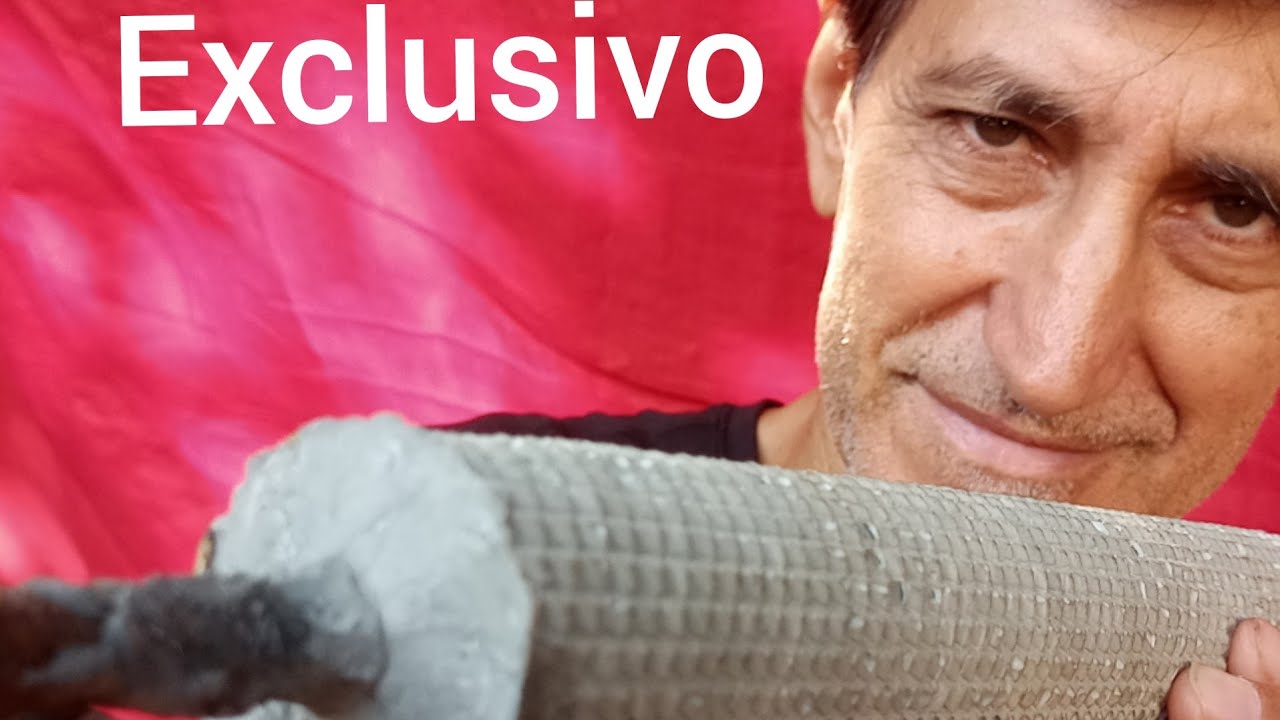 CILINDRO de CIMENTO p fazer cera alveolada 🐝p.2 Amaury p.inventor