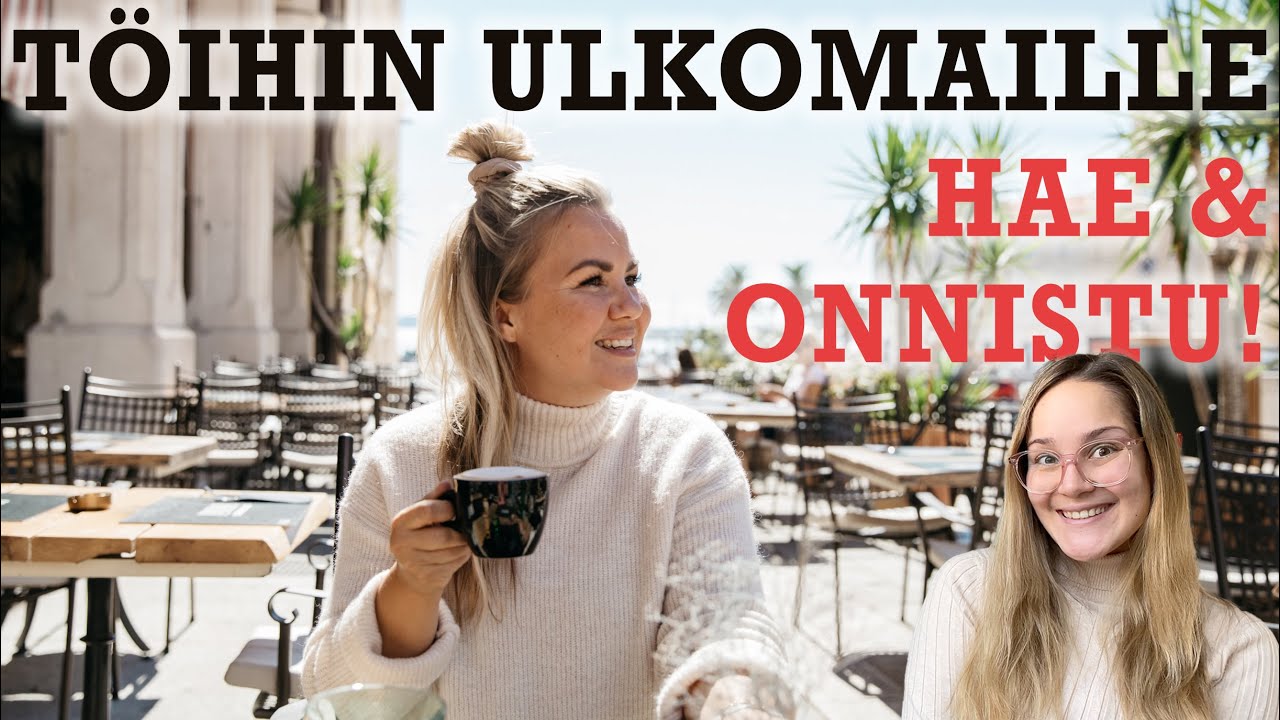 Miten saada ty&ouml;paikka ulkomailta? Ja miten erottua hakijana? Vieraana Ura ulkomaille Maria Maattola
